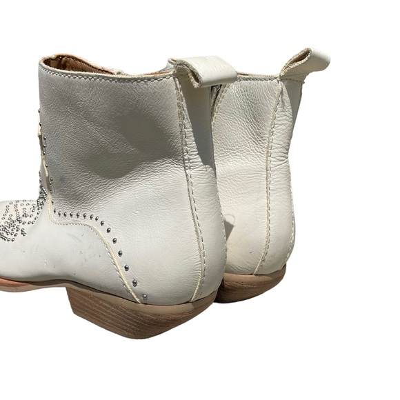 Dolce Vita white studded western cowboy boots - Picture 6 of 10